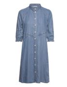 Dress Woven Polvipituinen Mekko Blue Gerry Weber Edition