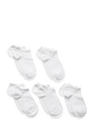 Bb 5P Ankle Sock White Col Sukat White Lindex