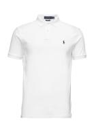 Custom Slim Fit Mesh Polo Shirt Tops Polos Short-sleeved White Polo Ra...