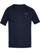Ua Tech 2.0 Ss Tee Sport T-shirts Short-sleeved Navy Under Armour