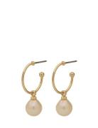 Eila Accessories Jewellery Earrings Hoops Gold Pilgrim