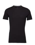 Men Anatomica Ss Crewe Tops T-shirts Short-sleeved Black Icebreaker