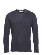 Sdvinton Tee Ls Tops T-shirts Long-sleeved Black Solid
