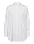 Haley Shirt 11468 Tops Shirts Long-sleeved White Samsøe Samsøe