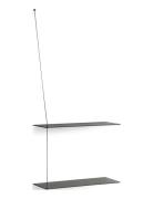 Stedge Shelf Home Furniture Shelves Black WOUD