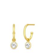 Rosie Mini Hoops Accessories Jewellery Earrings Hoops Gold Julie Sandl...