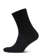 Fine Wool Rib Socks Lingerie Socks Regular Socks Black Mp Denmark