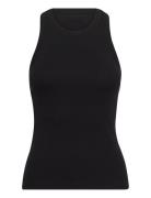 Lr-Numbia Tops T-shirts & Tops Sleeveless Black Levete Room