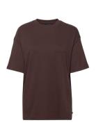 Ally Organic Cotton/Modal Over D Tee Tops T-shirts & Tops Short-sleeve...