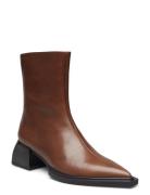 Vivian Shoes Boots Ankle Boots Ankle Boots With Heel Brown VAGABOND