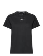 Tr-Es Crew T Sport T-shirts & Tops Short-sleeved Black Adidas Performa...