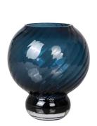 Meadow Swirl Vase Home Decoration Vases Big Vases Blue Specktrum