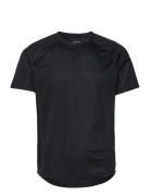 Mens Sports T-Shirt Sport T-shirts Short-sleeved Black ZEBDIA