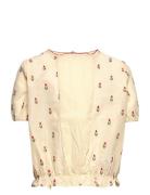 Nmfhalma Ss Loose Short Shirt Lil Tops Blouses & Tunics Multi/patterne...