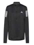 Otr 1/4 Zip Sport Sweat-shirts & Hoodies Sweat-shirts Black Adidas Per...