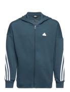 U Fi 3S Fz Hd Sport Sweat-shirts & Hoodies Hoodies Blue Adidas Sportsw...