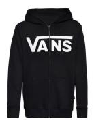 Vans Classic Fz Tops Sweat-shirts & Hoodies Hoodies Black VANS