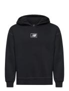 Nb Essentials Graphic Bb Fleece Hoodie Sport Sweat-shirts & Hoodies Ho...
