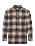 Jackson Worker Warwick Plaid E Tops Shirts Casual Grey LEVI´S Men