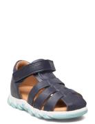 Bisgaard Bagge C Shoes Summer Shoes Sandals Blue Bisgaard