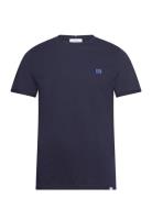 Piece T-Shirt Tops T-shirts Short-sleeved Navy Les Deux
