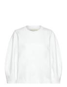 Marviniw Cocoon Blouse Tops Sweat-shirts & Hoodies Sweat-shirts White ...