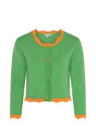 Enya Tops Knitwear Cardigans Green Olivia Rubin