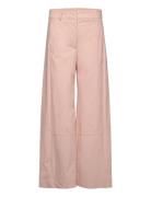 Trousers Bottoms Trousers Wide Leg Pink Sofie Schnoor