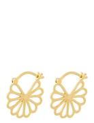 Small Bellis Earrings Accessories Jewellery Earrings Hoops Gold Pernil...