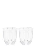 Lily Vandglas 32 Cl Klar 2 Stk. Home Tableware Glass Drinking Glass Nu...