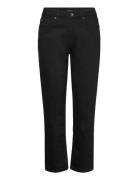 Ivy-Tonya Jeans Wash Soft Black Bottoms Jeans Straight-regular Black I...