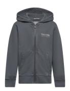Garment Dye Hoody Jacket Tops Sweat-shirts & Hoodies Hoodies Grey Tom ...