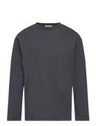 Printed Longsleeve Tops T-shirts Long-sleeved T-shirts Navy Tom Tailor
