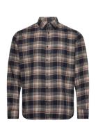 Slhregowen-Flannel Shirt Ls Check Tops Shirts Casual Black Selected Ho...
