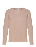 Pullover 1/1 Sleeve Tops Knitwear Jumpers Beige Gerry Weber Edition