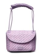 Niko, Lepidolite Raffia, O Bags Top Handle Bags Purple Cala Jade