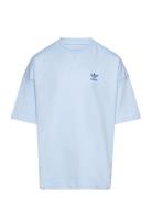 Tee Tops T-shirts Short-sleeved Blue Adidas Originals
