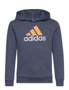 Essentials Two-Colored Big Logo Cotton Hoodie Tops Sweat-shirts & Hood...