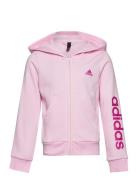 G Lin Fz Hd Sport Sweat-shirts & Hoodies Hoodies Pink Adidas Performan...