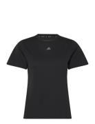 D4T Hiit Sc T Sport T-shirts & Tops Short-sleeved Black Adidas Perform...
