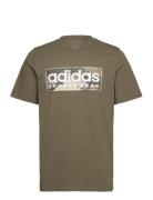M Camo G T 2 Sport T-shirts Short-sleeved Khaki Green Adidas Sportswea...