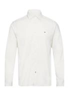 Flex Solid Corduroy Rf Shirt Tops Shirts Casual White Tommy Hilfiger