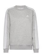 W 3S Fl Swt Sport Sweat-shirts & Hoodies Sweat-shirts Grey Adidas Spor...