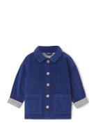 Corduroy Jacket Tops Shirts Long-sleeved Shirts Blue Garbo&Friends