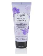 I Love Signature Hand & Nail Cream Violet Dreams 100Ml Beauty Women Sk...