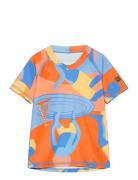 Swim Shirt, Pulikoi Sport T-shirts Short-sleeved Orange Reima