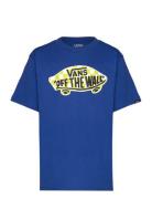 Style 76 Fill Boys Sport T-shirts Short-sleeved Blue VANS