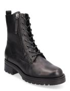 Laced Ankle Boot Shoes Boots Ankle Boots Laced Boots Black Gabor