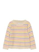 Nmfbarille Ls Knit Tops Knitwear Pullovers Multi/patterned Name It
