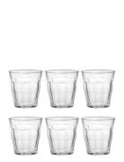 Picardie Tumbler X 6 Home Tableware Glass Drinking Glass Nude Duralex